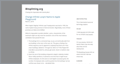 Desktop Screenshot of bitsplitting.org